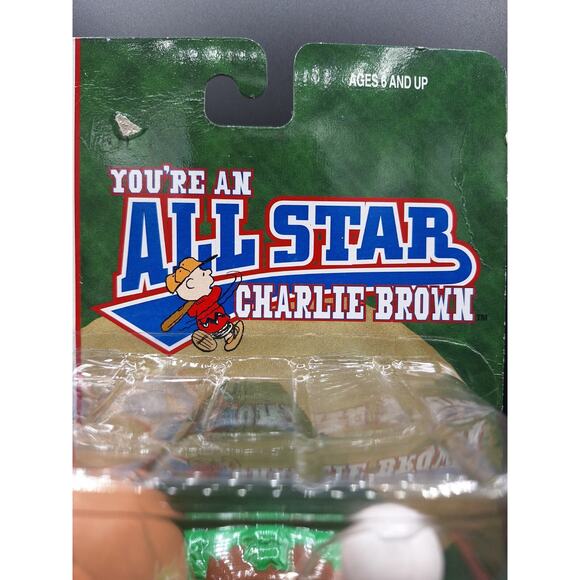 35)Memory Lane Charlie Brown You’re An All Star Baseball Action Figure NEW - Picture 6 of 7